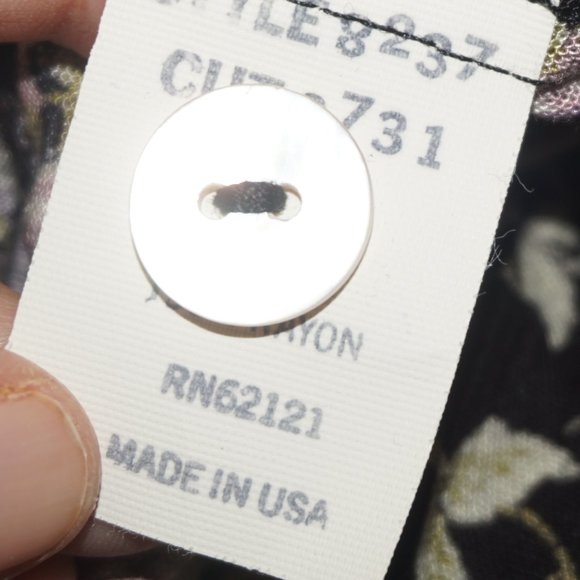 Vintage 80s Ann Taylor Floral Midi Dress - Picture 8 of 11